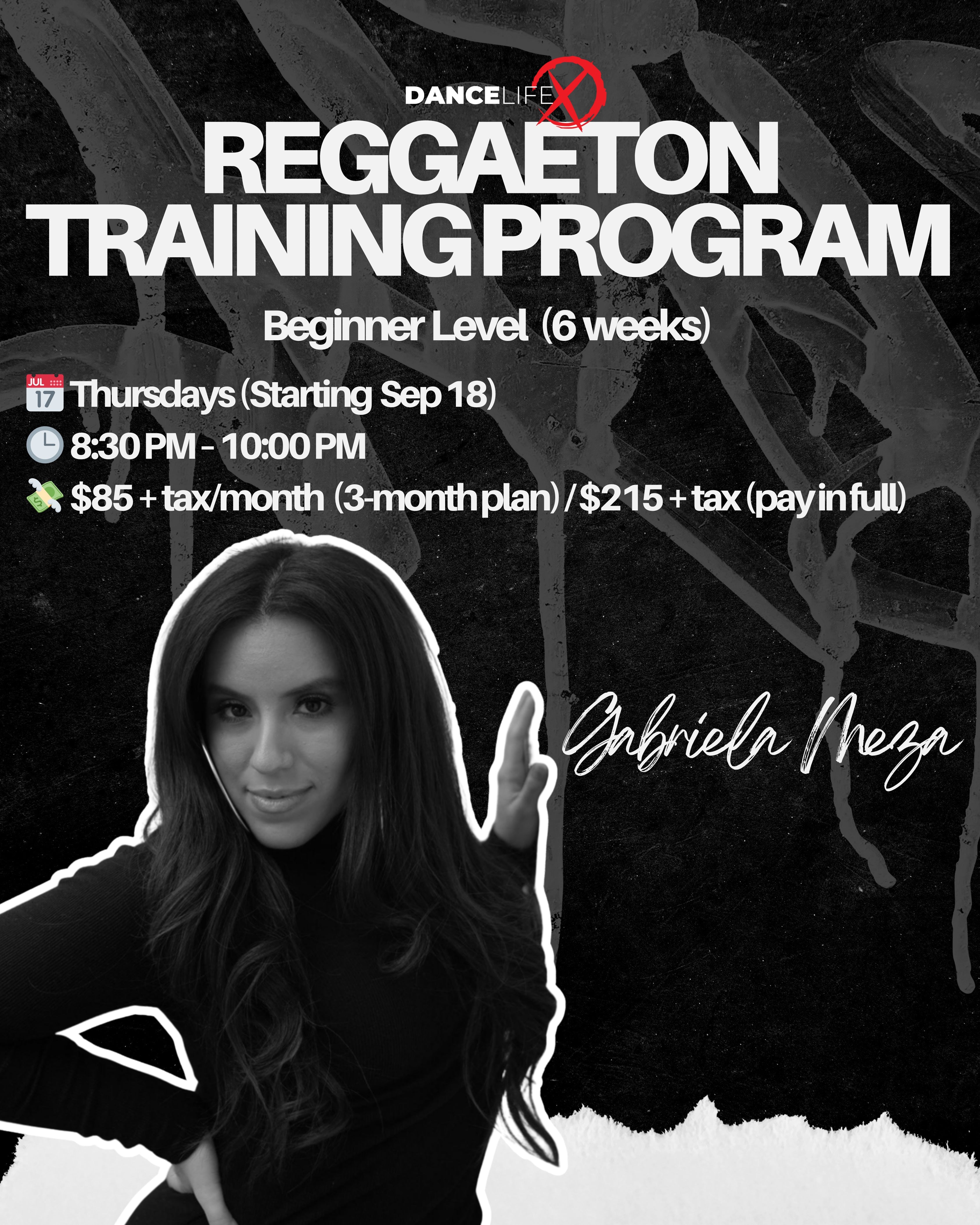 Reggaeton Training Program with Gabriela Meza