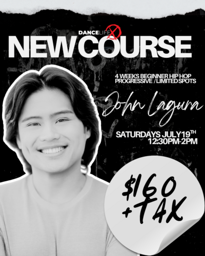 4 Weeks Hip Hop Progressive Course with John Lagura