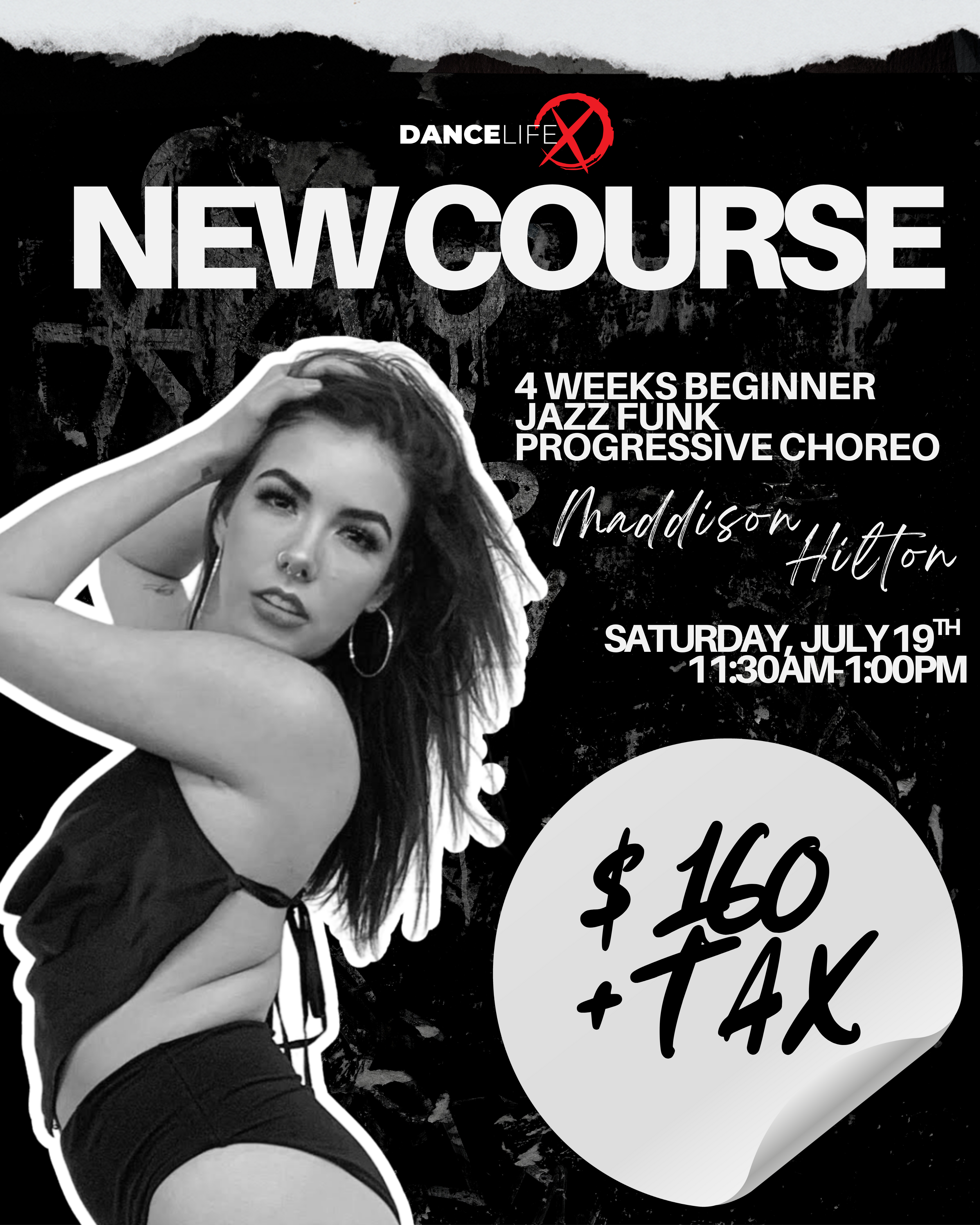 4 Weeks Jazz Funk Progressive Choreo Course with Maddison Hilton