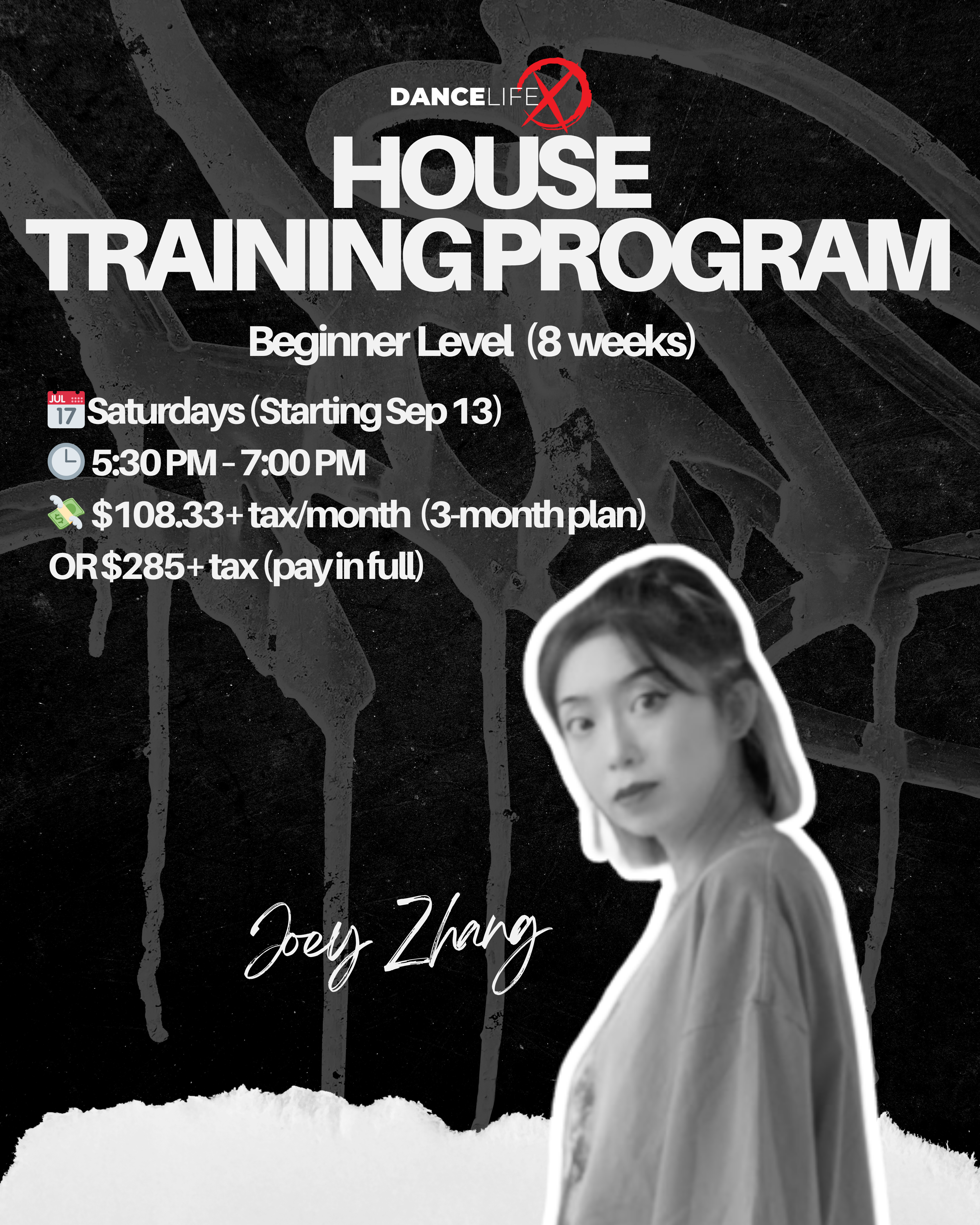 House Training Program with Joey Zhang