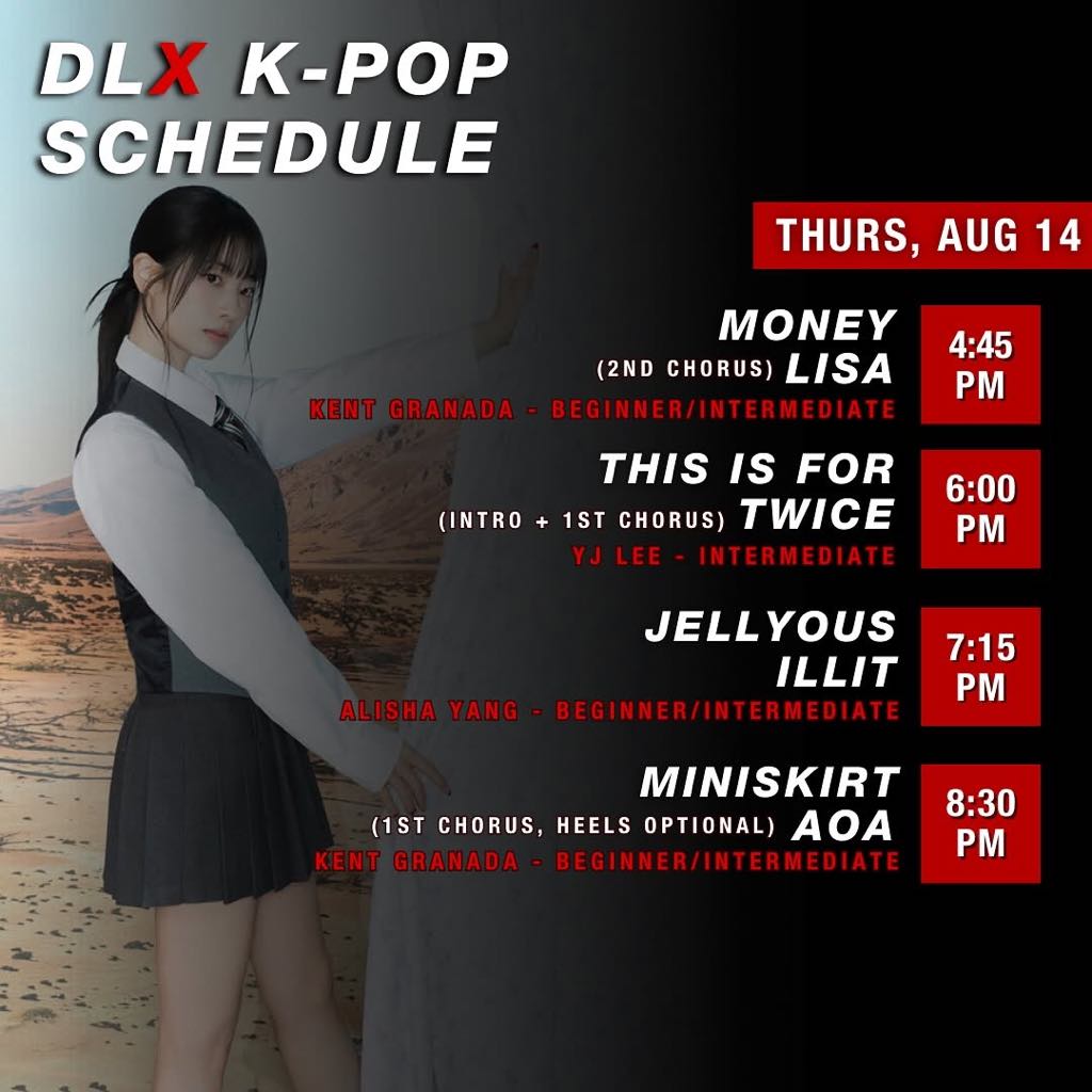 KPOP Classes 10 Classes for $120 HST(REG $200) DanceLife X Centre KPOP Classes 10 Classes for $120 HST(REG $200) DanceLife X Centre